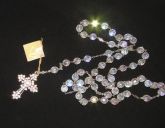 Strass e cristais. 83cm e cristal 5mm